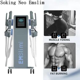 7 Tesla Nova Energy Estimulación muscular electromagnética Máquina adelgazante Emslim Neo con Rf Body Sculpting Contorno Fat Burner Machines