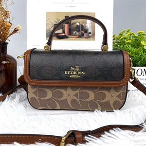 70% Factory Outlet korting Hong Kong trendy en hoogwaardige kleurcontrast kleine vierkante enkele crossbody tas in de uitverkoop