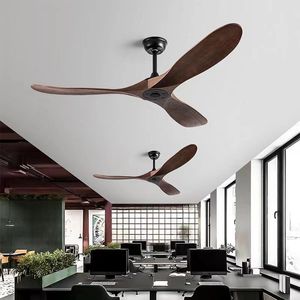 70 inch grote plafondventilator met afstandsbediening DC Motor Reverse Wood Blades Fans Lighting High Quanlity Design HOUTEN VANGEN LICHT