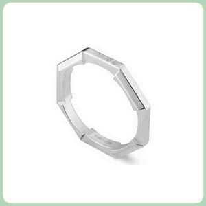 70% korting op designer sieraden armband ketting Accessoires sterling link to love serie spiegel eenvoudige paar ring voor mannen vrouwen