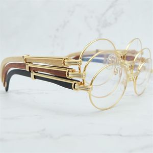 70% Korting Online Winkel Hout Helder Brilmonturen voor Mannen Retro Ovale Carter Brillen Frame Vrouwen Heren Accessoires Luxe Merk 279t