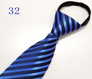 Cravate en soie pour hommes, 70 styles, 8cm, design de mode, nœud fait à la main, fête d'affaires, treillis rayé, embellissement 1748163