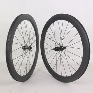 700C clincher of buisvormige of tubeless velg weg / grind schijf wielen met RDS01 hubs front 100x12 achter 142x12mm 50x25mm middenvergrendeling