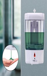 700 ml de savon mural Dispensateur Automatique Capteur Adoptoir Dispensateur Cuisine de salle de bain Dispens de savon liquide sans touche i9606163
