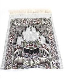 70110cm Tapis de prière musulman islamique Salat Musallah Pray Rug Tapis Carpet5549301