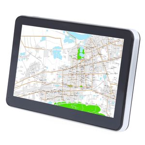 704 Navegador de navegación GPS para coche y camión de 7 pulgadas con mapas gratuitos Win CE 6.0 Pantalla táctil / E-book / Video / Audio / Reproductor de juegos