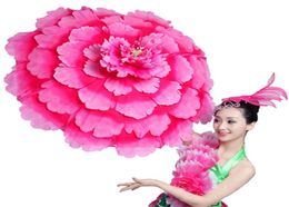 70 cm rétro chinois chinois fleur flore jardin accessoires de danse Performance accessoires de mariage POGRATION DESSION 80cm 90cm 100cm 110cm3620311