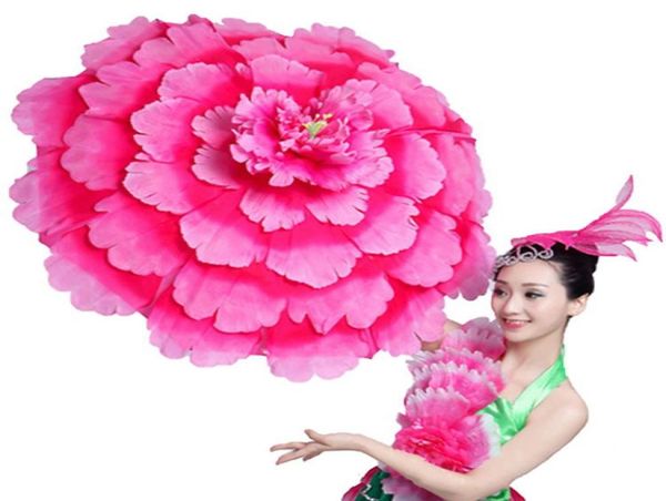 70 cm Retro Chinesische Pfingstrose Blume Regenschirm Requisiten Tanz Performance Requisiten Hochzeit Pograph Kostüm 80 cm 90 cm 100 cm 110 cm7186968