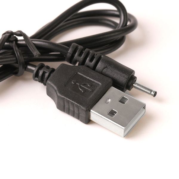 Câbles de convertisseur Port USB 70CM vers 2.0x0.6mm, câble de connecteur d'alimentation Jack baril 5V DC