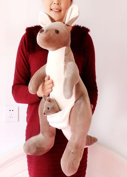 70cm28quot madre e hijo canguro peluche peluches juguetes lindos Doll5802384