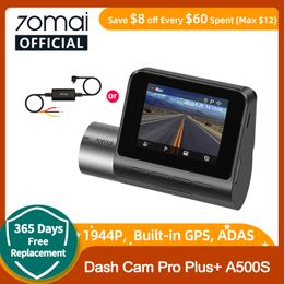 70mai A500S-1 Recorder Auto DVR A500S-1 1944P Nachtsicht 70mai Dash Cam Pro Plus Integrierte GPS Wifi Unterstützung vorne Hinten Cam