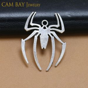 70 Uds. De dijes de araña de aleación de 38 y 29mm, colgantes de Metal de bronce para manualidades, collares, pulseras, fabricación de joyas, Artesanías hechas a mano 288c