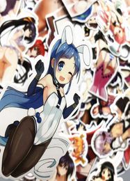70pcs Bunny Hentai Meisje PinUp Calcomanías de anime Koffer Laptop Vrachtwagen Waterdichte Auto Sticker D4SS7582009