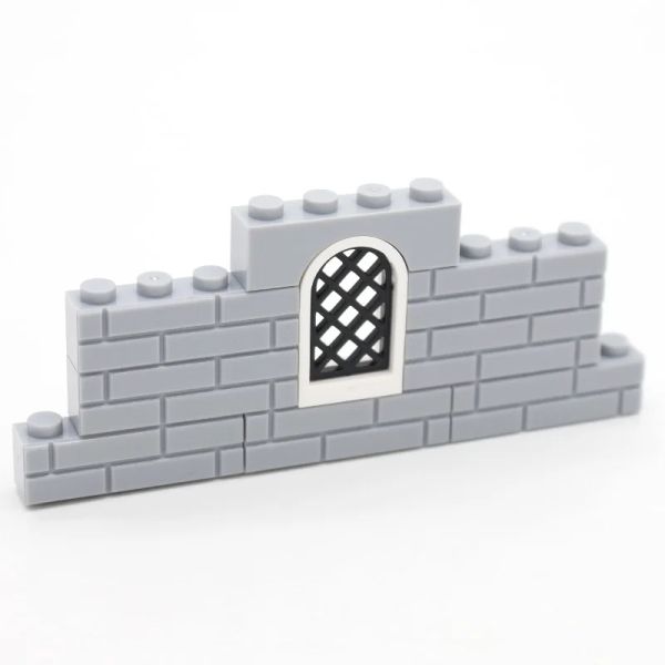 70pcs MOC Brick 3659 Arch 1x4 Marco de la ventana DIY Iluminación de los juguetes educativos del bloque de construcción compatible con todas las marcas Partículas