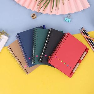 70Sheets Spiral Notebook Bobine avec index Set Set Notepad Planner Diary Business Office Office Notebooks