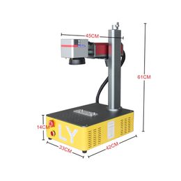 70W Raycus Fiber Laser Markering Machine 100W JPT M7 MOPA Kleurrijk metalen laser snijmachine met dubbele rode lichtkop en rot