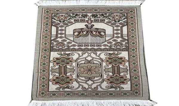 70x110 cm mince Tapis de prière musulman islamique Salat Musallah Tapis de prière Tapis Tapete Banheiro Tapis de prière islamique filles enfants Musl9322188