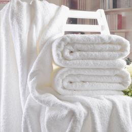 70x140cm hôtel luxe broderie blanc serviette de bain ensemble 100% coton grande serviette de plage marque absorbant séchage rapide serviette de salle de bain