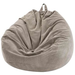 70x80 cm housse de canapés paresseux avec doublure intérieure chaise longue en velours côtelé chaud salon siège pouf Pouf bouffée canapé Tatami chaises couverture 240118