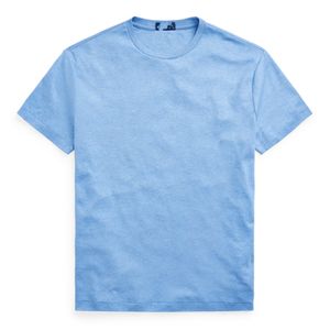 Vente en gros 2273 été nouveaux polos chemises hommes européens et américains à manches courtes CasualColorblock coton grande taille brodé mode T-shirts S-2XL