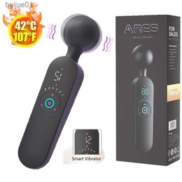 72 vitesses Ares-AV Vibromasseur Femelle Deuxième Marée Vagin Clitoris G-spot KWD Stimulateur Chauffé Masturbation Dispositif Sex Toys pour Femmes L230518