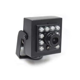 720P IR CUT Mini cámara IP POE IP visión nocturna más pequeña red H62 940NM LED lente de 3,6 MM con seguridad POE externa