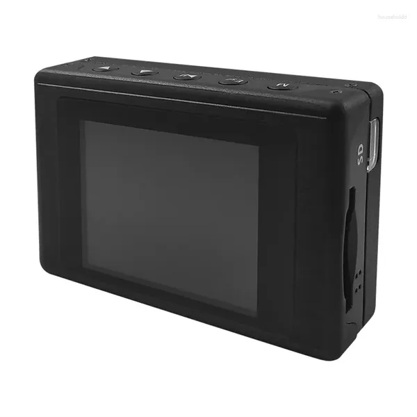 Grabadora de Audio y vídeo Micro DVR portátil, resolución de 720x480, pantalla integrada 2,4, entrada de señal analógica CVBS, Mini grabación