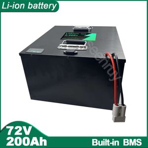 72V 200AH Li-Ion Lithium Polymeer Batterij Gebruik Voor 7000W 13KW Heftruck Kraanwagen Motorfiets Vierwieler Elektrische Scooter Ebike