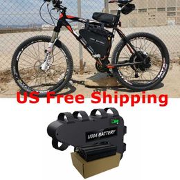 72V 20AH E-Bike Triangle Lithium-batterij met laadweergave voor 2000W Ebike Kit 72V Lithium Battery met 72V 5A Charger