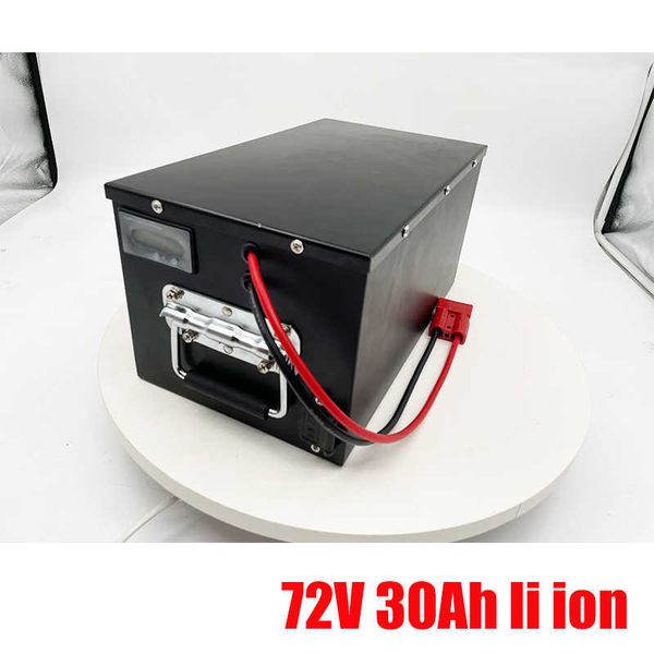 72V 30AH Lithium Ion Battery li ion bms for Bike 3500W Véhicule à moteur Scooters GO Cart Skateboad + 5A Charger