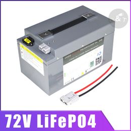 72V 50AH LIFEPO4-batterij met BMS 24S 2000W 3000W 5000W elektrische fiets scooter