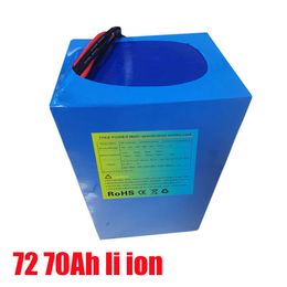 72V 70AH Li-ion con batería de iones de litio Bluetooth 100A de 100A+Cargador 10A