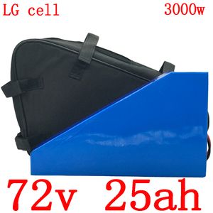 72V Elektrische scooterbatterij 25AH 20AH 17AH 14AH 13AH LITHIUM EBIKE PACK GEBRUIK LG CEL VOOR 1000W 2000W 3000W MOTOR