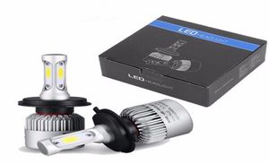 Kit de conversion LED 72W blanc 6000K H1 H4 H7 H11 9005 9004 9007 S2 LED LIGHTS LED LED LED AUTO LAMPE 12V HAUTE LUMINCE9490196