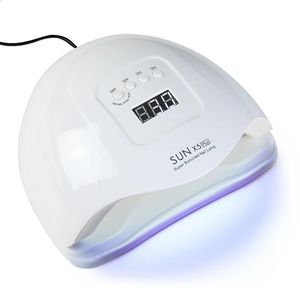 72W SUN X5 PLUS UV lampe à LED sèche-ongles UV LED sèche-gel 10s/30s/60s/99s minuterie sèche-ongles pour outils de soins 240305