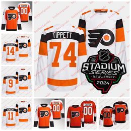 74 Owen Tippe 2024 SADIUM Série Flyers Jerseys Jamie Drysdale Sean Couurier Travis Konecny Joel Farabee Akinson 00 Granty Career Har Cam York Morgan