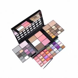 74 Shadow Make-Up Plaat Lipgloss Blush Foundati Crème Pailletten Make-up Combinati Set voor Vrouw N8B2 #