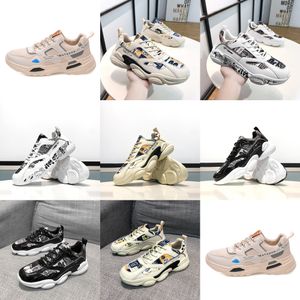 7407 Platform Running Schoenen Mannen Heren voor Trainers Wit Triple Zwart Cool Gray Outdoor Sports Sneakers Maat 39-44 15