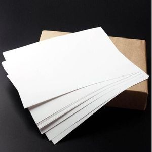 White A4 Banknote Printing Paper, 75% Cotton 25% Linen, Red & Blue Fibers, Acid-Free, Waterproof, 85gsm