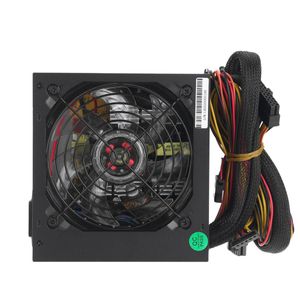 750W PC voeding 24pin Vista 12V ATX ​​PCI SATA W / 12CM-ventilator voor Intel AMD - EU-plug