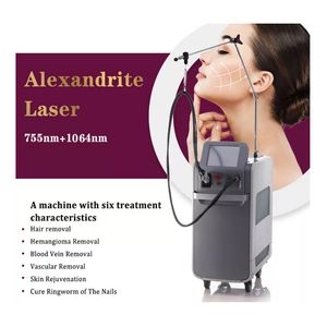 755nm1064nm ND YAG Alexandrite laser machine dispositif épilation indolore 3500W haute puissance 5 millions de coups équipement de salon de beauté