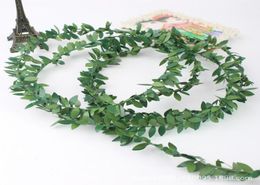 75m Hojas verdes con cable Garland Silk Ving Greedery Follay Flower Garland Decoraciones de bodas Decoración de la boda DISE DI8582316