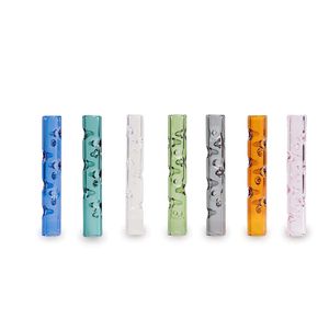 Vástago de vidrio de flujo de enfriamiento 3D coloreado de 75 mm para Dynavap Osgree Accesorio para fumar Múltiples colores 20 g Buena textura