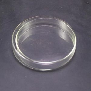 Boîtes de Pétri de 75 mm avec couvercles en verre transparent, chaque offre pour 1 pièce