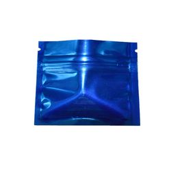 Sacs d'emballage refermables à fermeture éclair bleue de 75x6cm, 200 pièces, petites pochettes d'emballage de thé en papier d'aluminium, sac d'emballage supérieur à fermeture éclair anti-odeur7394274