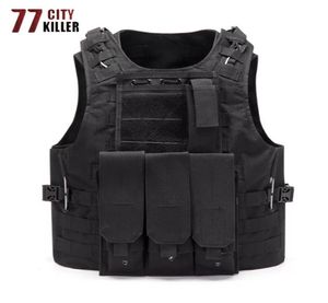 77City Killer Combat déchargement de chasse molle Viete Soldat Tactical Vest Army CS Jungle Camouflage Carrier Transfert6298241