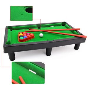 77HC Mini Pool Table Tabletop Desktop Billiards Snooker Game met 2 sticks balls Home Office Desk Stress Relief Games 240408