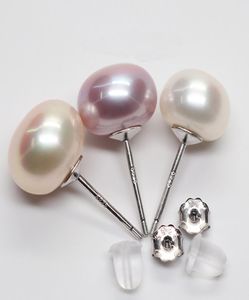 Boucles d'oreilles en perles d'eau douce, 78MM, en argent 925, bonne qualité, 4 couleurs au choix, 5791447