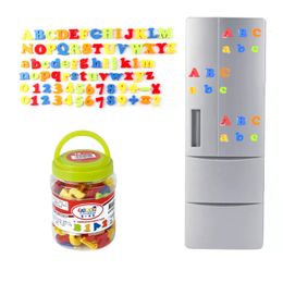 78 STKS Leuke Magneten Stickers Voor Kinderen Kinderen Brief Nummer Symbool Koelkast Vroeg Onderwijs Kleurrijke Magneet Stickers 240228