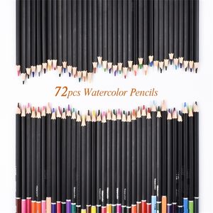 78pcs crayons aquarelle premium ensemble kit de crayons de dessin de couleur professionnel avec sac en toile portable art suppiles pour artiste Y200709